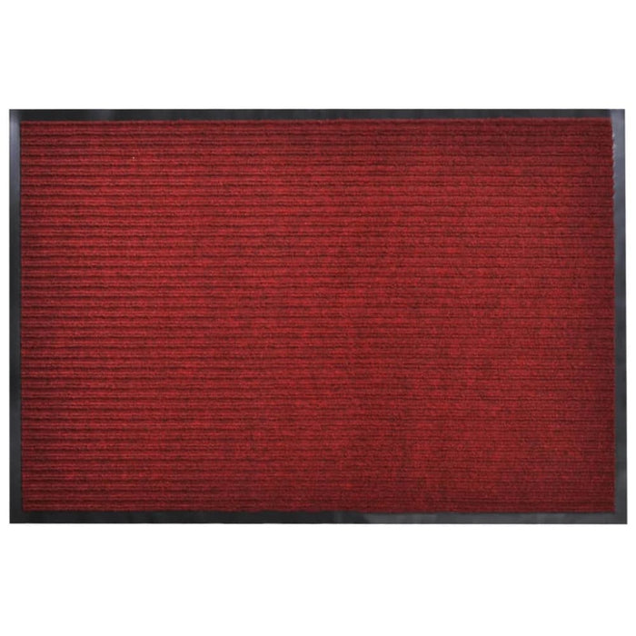 Red Pvc Door Mat 90 x 150 Cm Xaoxio