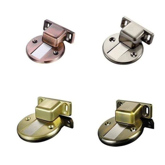 Door Holder Catch Zinc Alloy Casting Floor-mounted Magnetic
