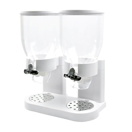 Goslash Picks Double Cereal Dispenser Dry Food Storage