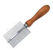 Double - sided Stainless Steel Comfortable Wooden Handle