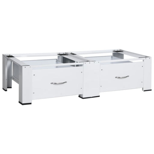 Double Washing and Drying Machine Pedestal with Drawers