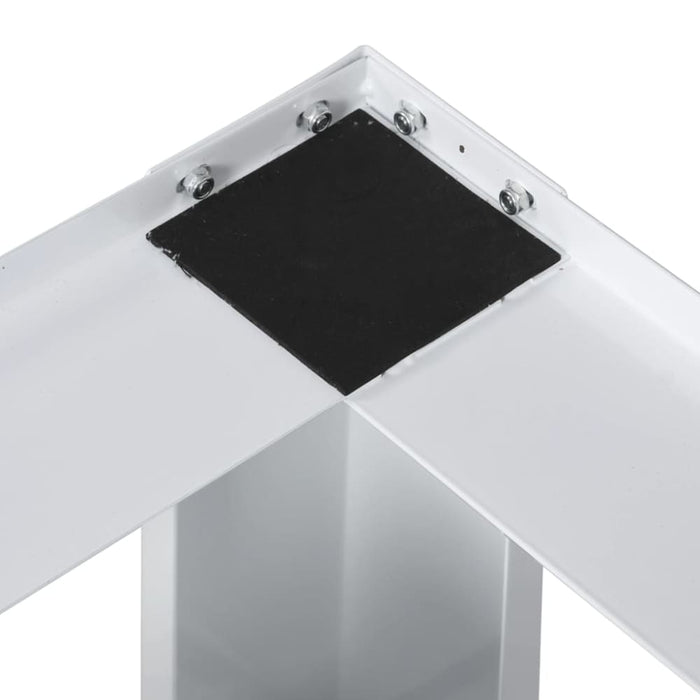 Double Washing and Drying Machine Pedestal White Pooka