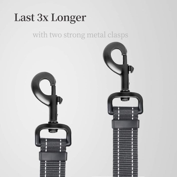 Dual Adjustable Length Lead Quality Reflective no Tangle