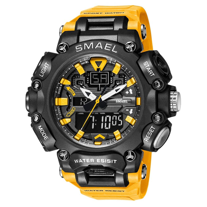 Dual Display Analog Digital Military Sport Wristwatch
