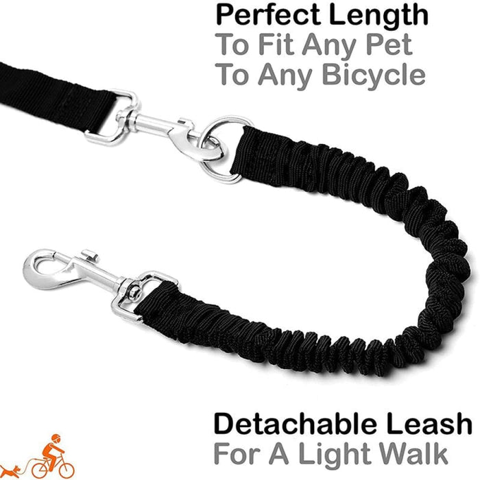 Durable Bike Hands-free Elastic Dog Leash for Exercising