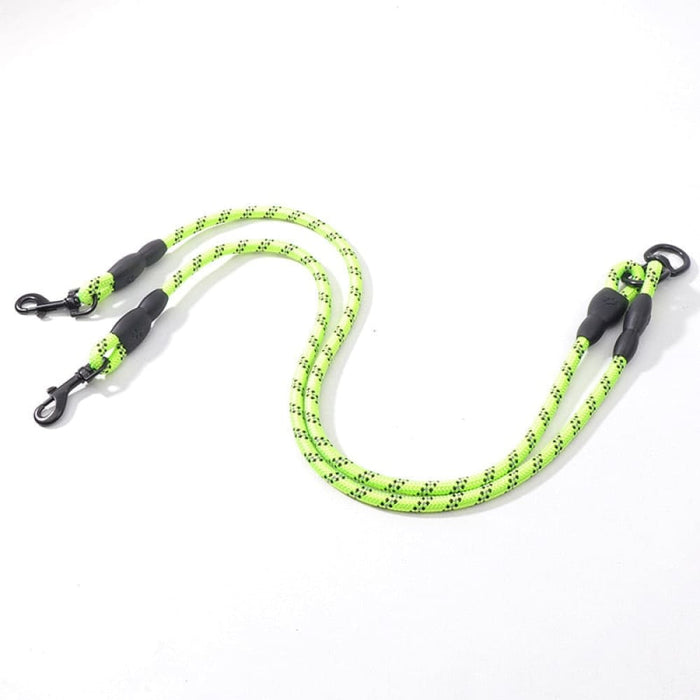 Durable Double Coupler Reflective Strong 360° no Tangle