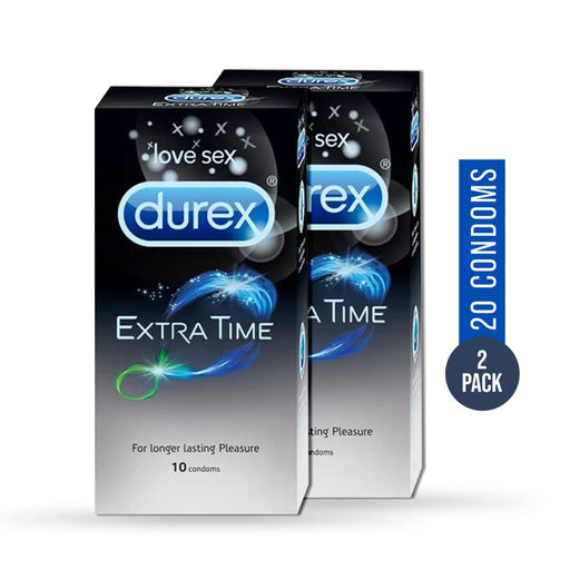 Durex Extra Time Condoms - 20 Pack