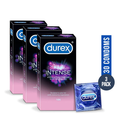 Durex Intense Stimulating Condoms - 30 Pack