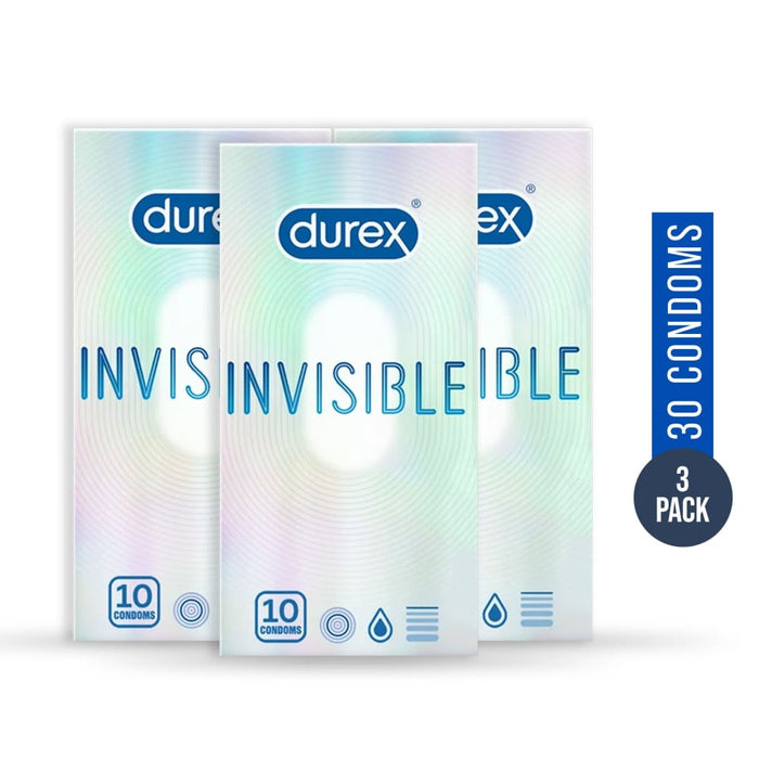 Durex Invisible Condoms - 30 Pack