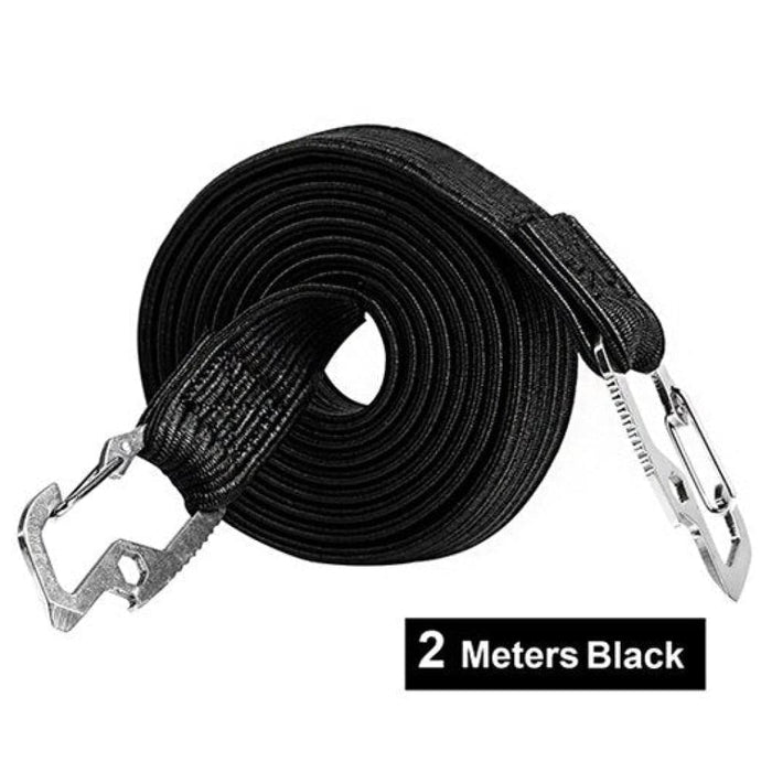 Elastic Luggage Tied Rope with Carbon Steel Hook