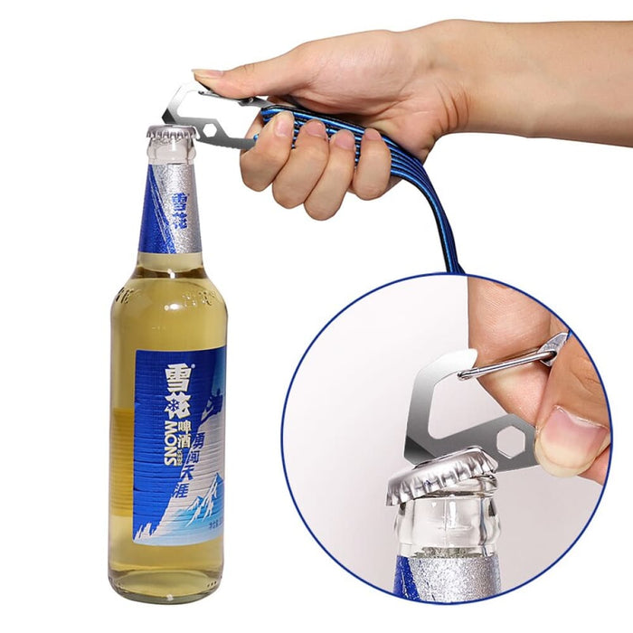 Elastic Luggage Tied Rope with Carbon Steel Hook