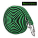 Elastic Luggage Tied Rope with Carbon Steel Hook