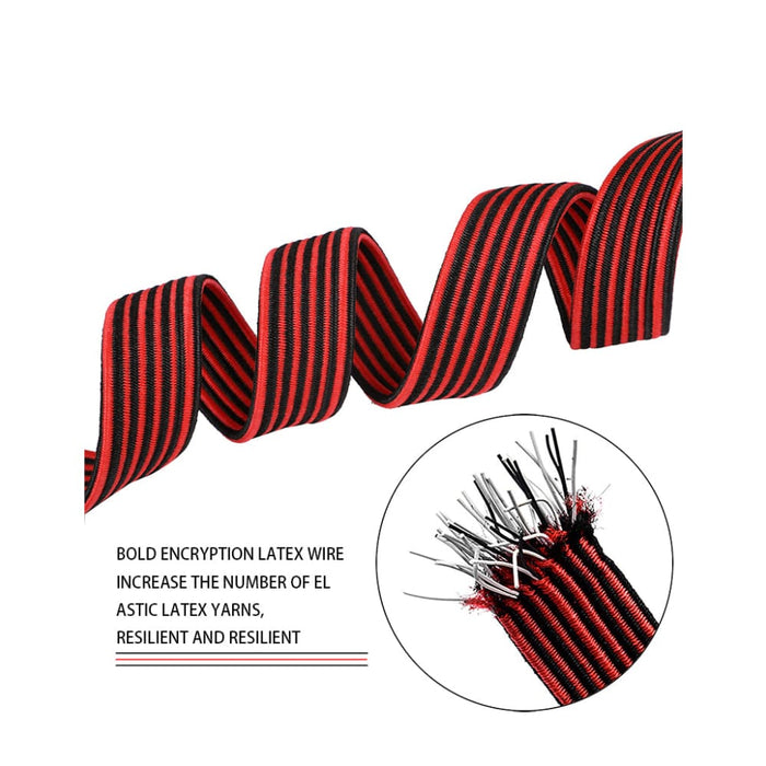 Elastic Luggage Tied Rope with Carbon Steel Hook