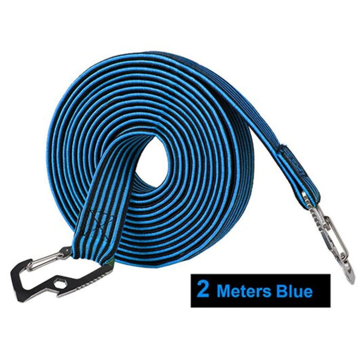 Elastic Luggage Tied Rope with Carbon Steel Hook