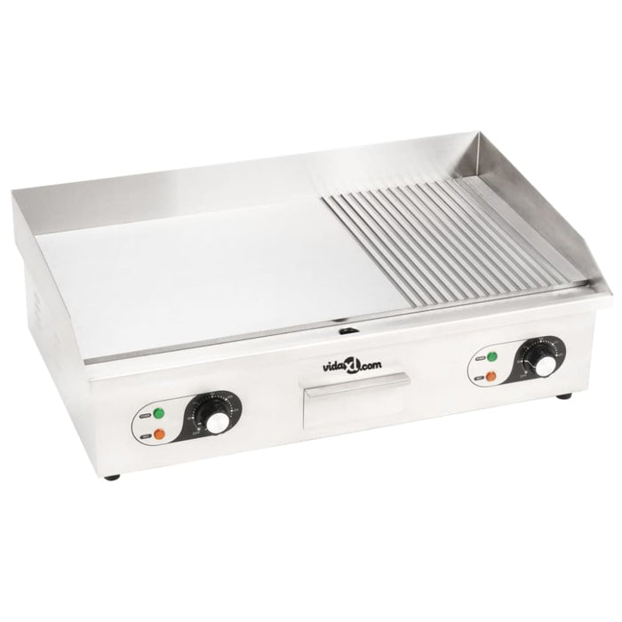 Electric Griddle Stainless Steel 4400 w 71x43x23,5 Cm Poxpx