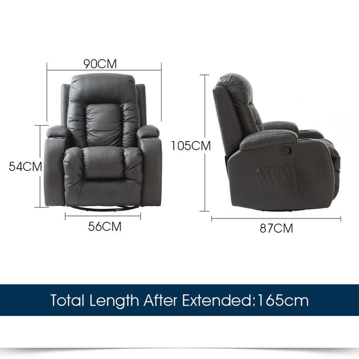Massage Chair Zero Gravity Chairs Recliner Full Body Back