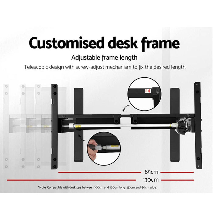 Electric Standing Desk Motorised Sit Stand Desks Table