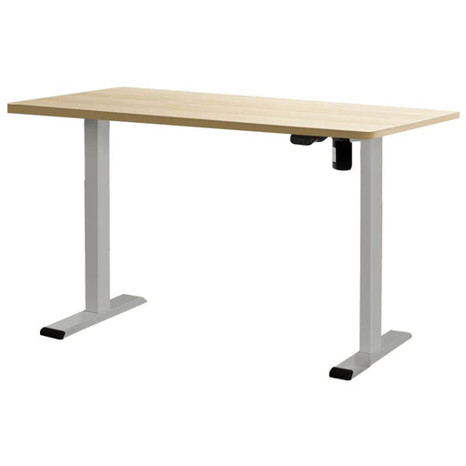 Electric Standing Desk Motorised Sit Stand Desks Table Grey