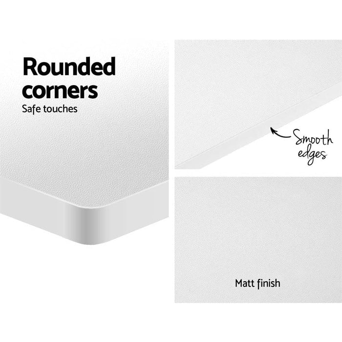 Electric Standing Desk Motorised Sit Stand Desks Table Grey