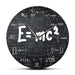 E=mc2 Math Formula Geek Wall Clock Theory of Relativity