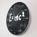 E=mc2 Math Formula Geek Wall Clock Theory of Relativity