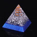 Energy Circle Healing Crystal Column Reiki Pyramid Chakras