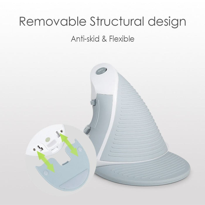 Ergonomic Design Wireless 6 Buttons Vertical Mouse