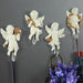 European Angel Statue Wall Decor Keys Holder Hanger