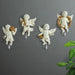 European Angel Statue Wall Decor Keys Holder Hanger