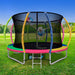 Everfit 10ft Trampoline Round Trampolines with Basketball