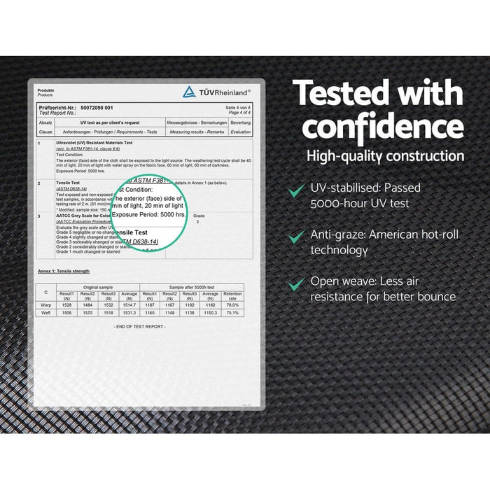 Everfit 10ft Trampoline Round Trampolines with Basketball