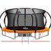 Everfit 14ft Trampoline Round Trampolines with Basketball