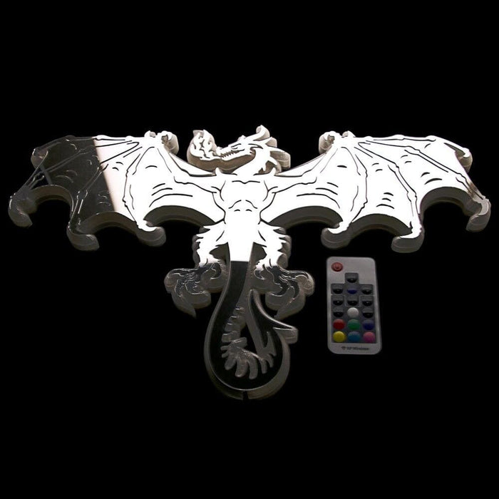 Evil Dragon Mirror Light