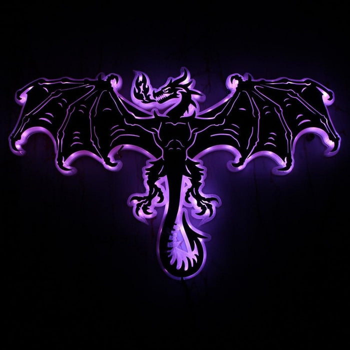 Evil Dragon Mirror Light