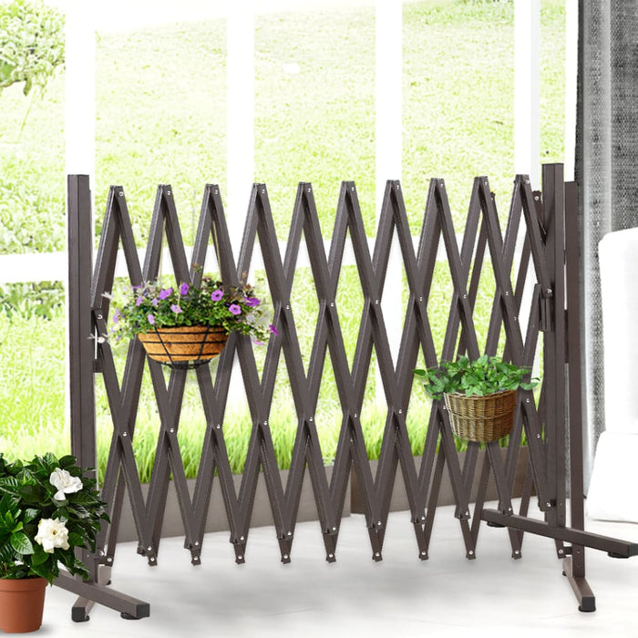 Goslash Picks Expandable Metal Steel Safety Gate Trellis