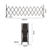 Goslash Picks Expandable Metal Steel Safety Gate Trellis