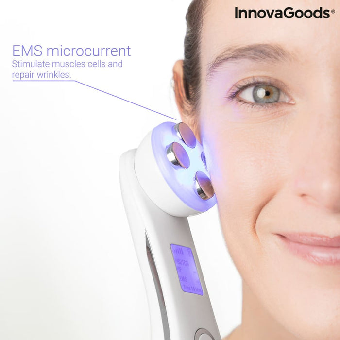Facial Massager with Radiofrequency Phototherapy