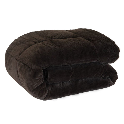 Faux Mink Comforter Quilt Doona Duvet 600gsm - Super King