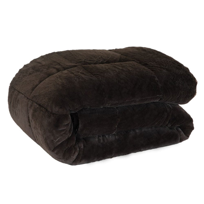 Faux Mink Comforter Quilt Doona Duvet 600gsm - Super King