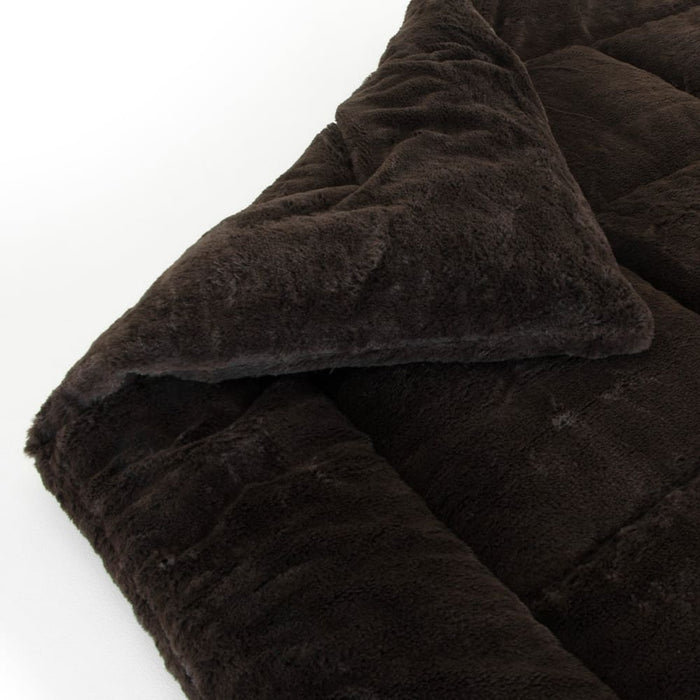 Faux Mink Comforter Quilt Doona Duvet 600gsm - Super King