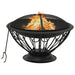 Fire Pit With Pokerxxl Steel Toonkp