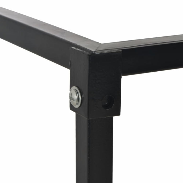 Firewood Rack with Base Blacksteel Xnaibx