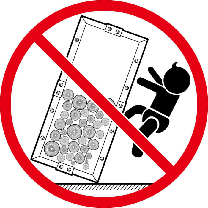 Firewood Rack with Base Blacksteel Xnaibx