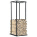 Firewood Rack with Base Blacksteel Xnaibx