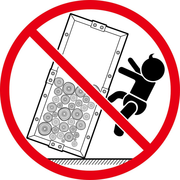 Firewood Rack Blacksteel Xnlxnl