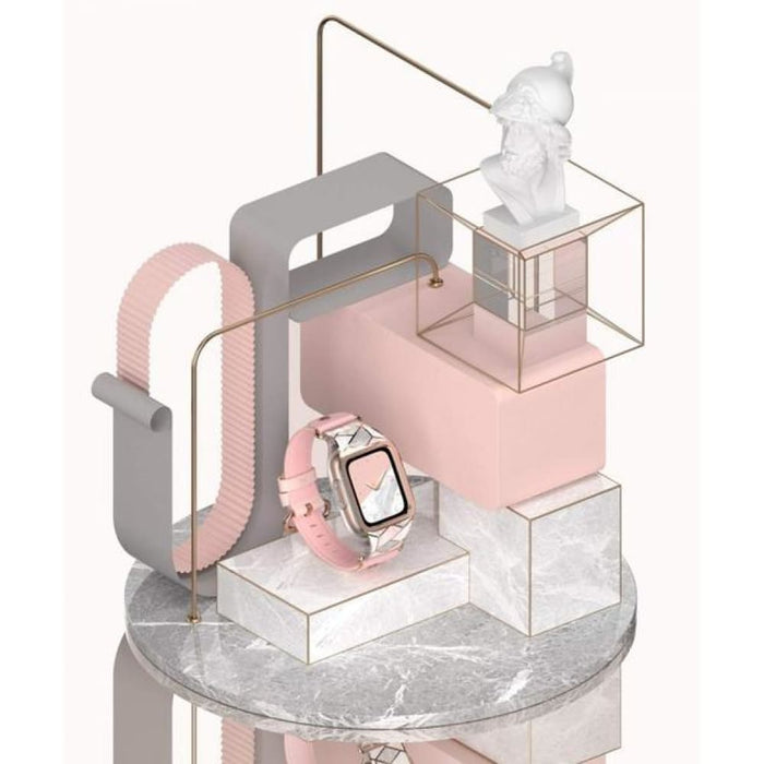 Fitbit Versa 2 Cosmo Case-marble Pink