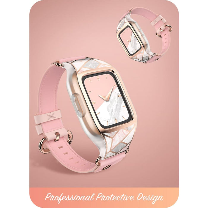 Fitbit Versa Cosmo Case-marble Pink