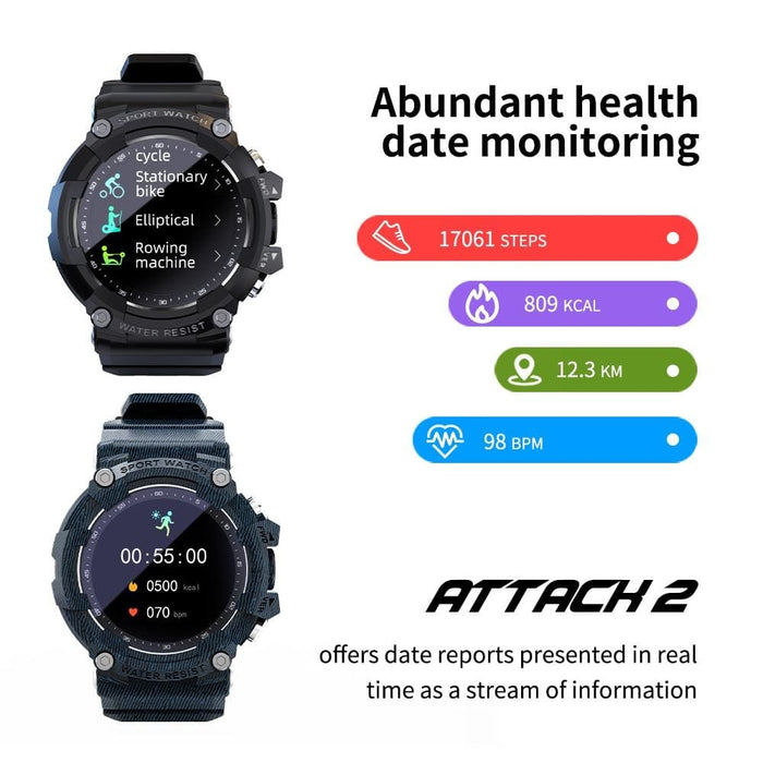 Fitness Tracker Full Touch Screen Smartwatch