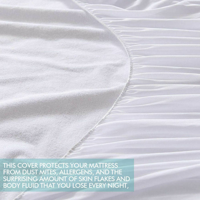 Fitted Waterproof Bed Mattress Protectors Covers King