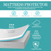 Fitted Waterproof Bed Mattress Protectors Covers King Single